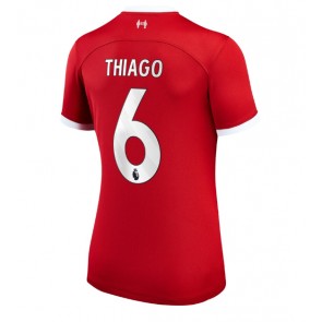 Liverpool Thiago Alcantara #6 Replica Home Stadium Shirt for Women 2023-24 Short Sleeve